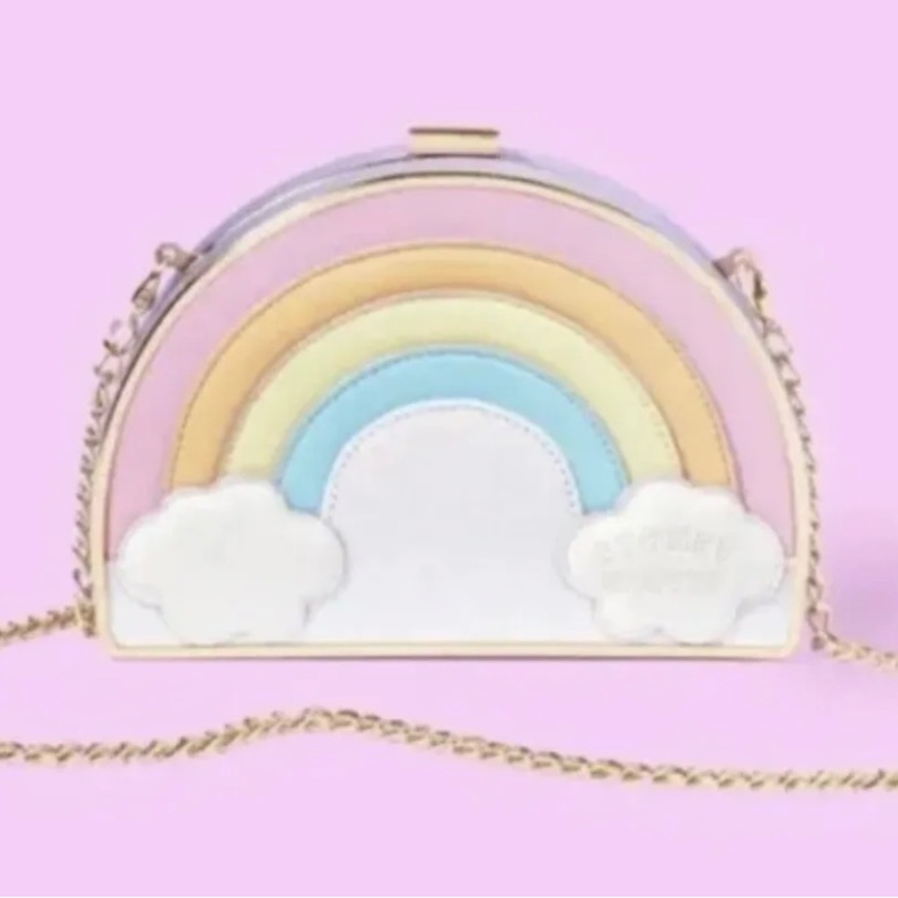 Stoney Clover Lane x Target Rainbow Crossbody Bag/Purse/Clutch NWT